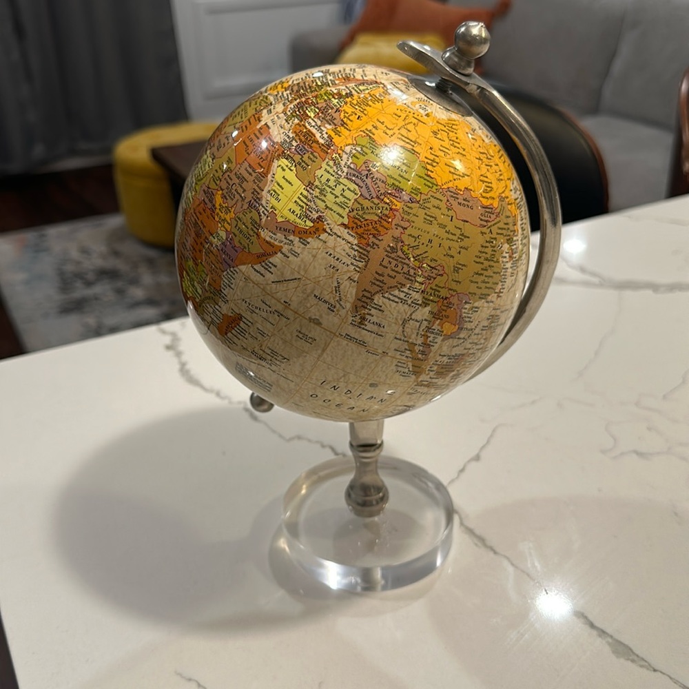 DECORATIVE world globe